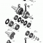 Xtrim Commander 600 SDI 01- Crankshaft