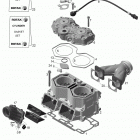 Xtrim SC 800R PowerTEK Цилиндр и головка
