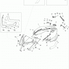 Xtrim SC 800R PowerTEK Стекло ветровое и консоль