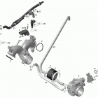 YETI Pro V-800 (RUS) Впускной коллектор и дроссельная заслонка