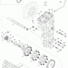 YETI Pro V-800 (RUS) Привод гусеницы
