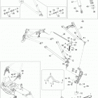 Xtrim Commander 600 SDI Передняя подвеска и лыжи