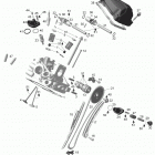 YETI SUV V-800 Головка цилиндров задн.