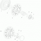 YETI Pro V-800 (RUS) Ведомый шкив