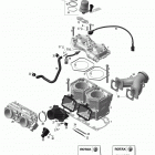 Xtrim SC 600 E-TEC Цилиндр