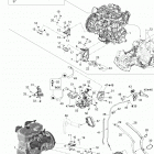 Xtrim Commander 600 SDI Двигатель и крепление