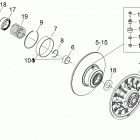 Xtrim 800R PowerTEK Ведомый шкив