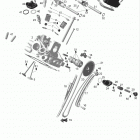 Yeti SUV V-800 Головка цилиндров задн.