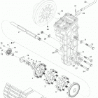 YETI 600 Привод трака и трак