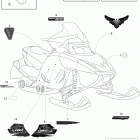 Xtrim 800R PowerTEK Наклейки