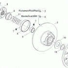 Forest Fox 440 EL Ведомый шкив