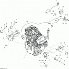 Adventure V-800 Двигатель и крепление