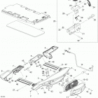 Adventure GT 600 HO SDI Багажник задний
