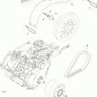 YETI V-1300 Защита ремня вариатора