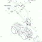 Rave 600 HO SDI Корпус дросселя