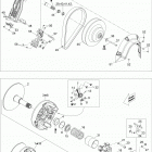 Rave RS 600 Защита ремня вариатора