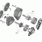 YETI V-1300 Масляный насос