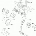 Adventure GT 600HO SDI 01- Crankshaft