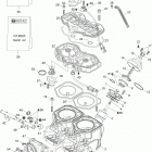 YETI TUV 600 HO SDI Цилиндр и головка