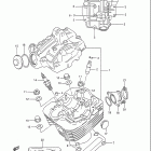 LT-F160 Quad Runner Головка цилиндра