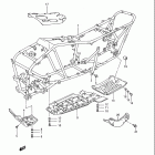 LT-F250 Quad Runner Рама