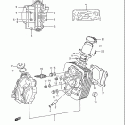LT-F250 Quad Runner Головка цилиндра