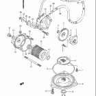 LT-F250 Quad Runner Масляный и топливный насос