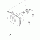 LT-F160 Quad Runner Фара