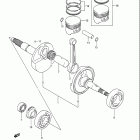 LT-F160 Quad Runner Коленвал