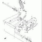 LT-F160 Quad Runner Маятник задний