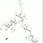 LT-4WD Quad Runner Передние тормозные трубки