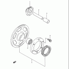 LT-F250 Quad Runner Муфта стартера