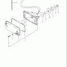 LT-F160 Quad Runner Задний фонарь