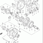 LT-4WD Quad Runner Differential gear