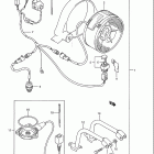 LT-F250 Quad Runner Cooling fan (model j / k / l / m:optional)