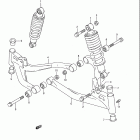 LT-F160 Quad Runner Suspension arm