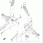 LT-4WD Quad Runner Задняя подвеска