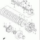 LT-4WD Quad Runner Сцепление