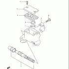 LT-F250 Quad Runner Front master cylinder (model m / n / p / r / s / t)