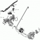 YETI PRO V-800 Впускной коллектор и дроссельная заслонка