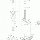Forest Fox 440 El Передняя подвеска и лыжи