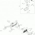 Rave XT N-duro 800HO PowerT Багажник задний