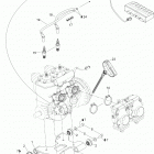 Rave RE 600HO Двигатель и крепление