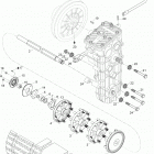 YETI TUV 600HO SDI Привод трака и трак