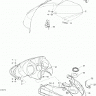 Rave Xtrim Std 550F 09- Windshiel And Console