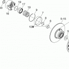 Rave RC 600HO SDI Ведомый шкив