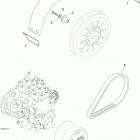 YETI SUV V-800 Защита ремня вариатора