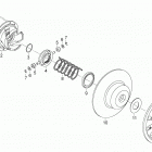 Rave RE 600HO Ведомый шкив