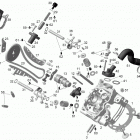 YETI PRO V-800 Головка цилиндров передн.