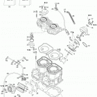 Rave RC 800 HO Power TEK Цилиндр и головка